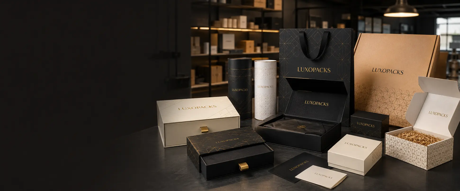 About LuxoPacks custom paper packaging factory