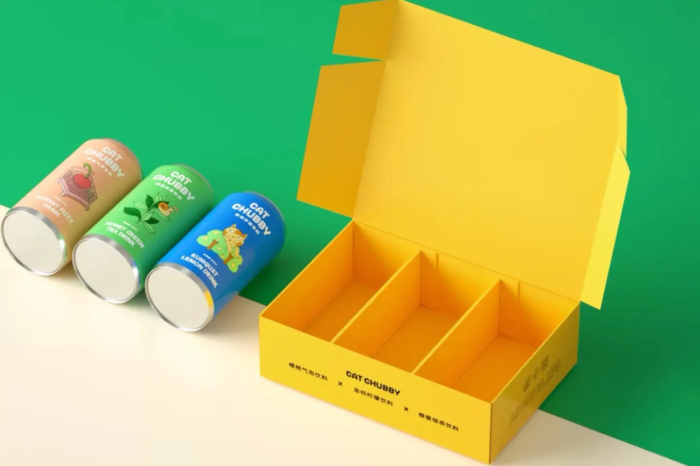 Candle packaging system with presentation box insert and outer carton