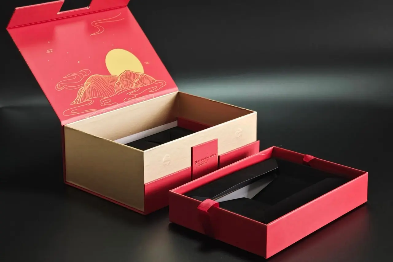 Jewelry packaging quote details with product photos dimensions logo and reference box