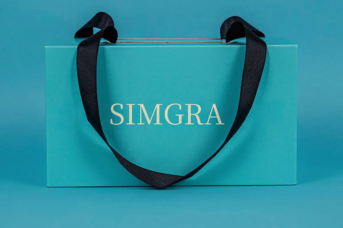 Finished skincare brand packaging sample before bulk production