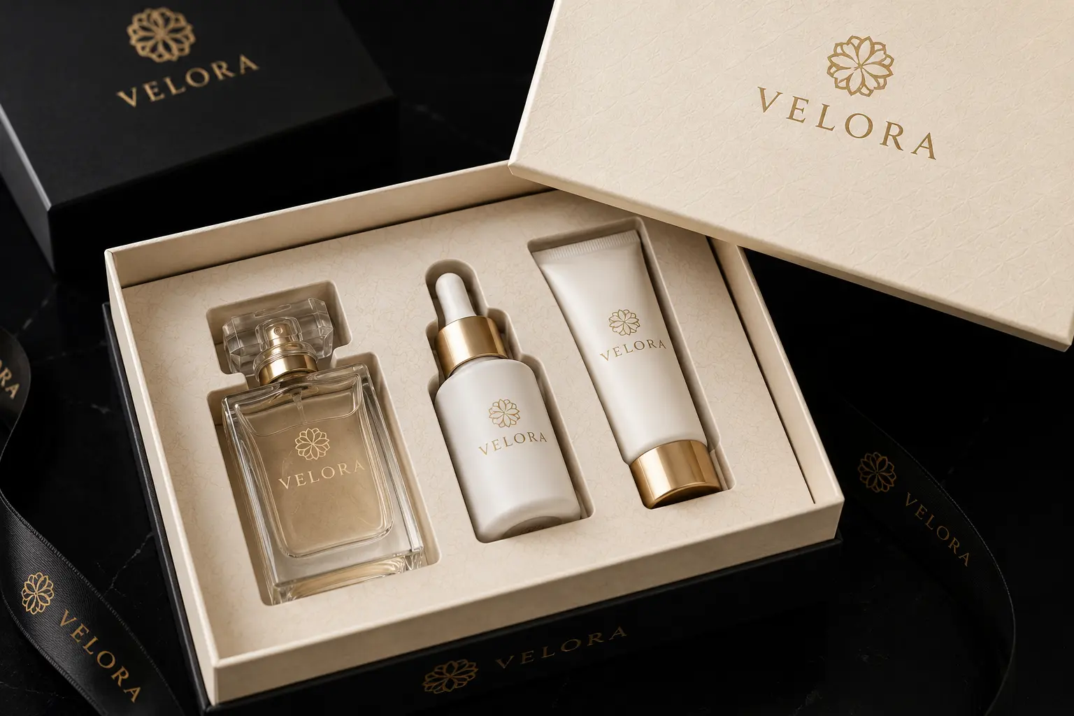 Custom packaging insert options for product fit protection and display