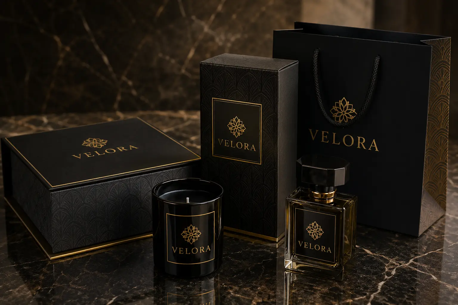 Foil stamping options for custom packaging logos