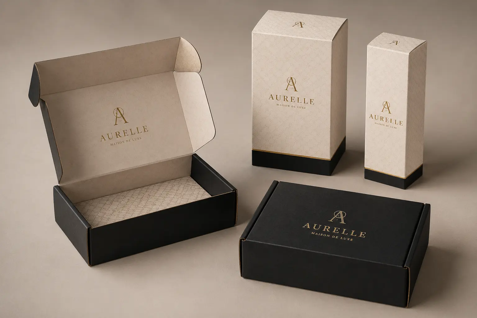 Logo printing position on mailer boxes and folding cartons