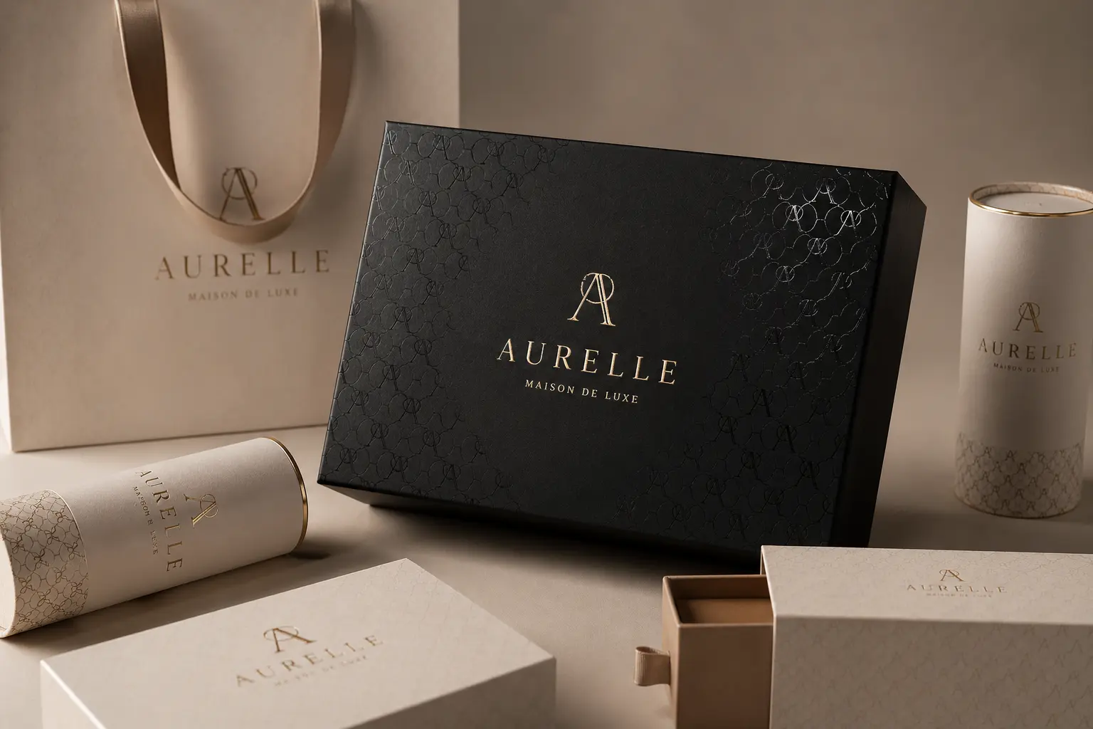 UV and spot UV logo effect for custom packaging