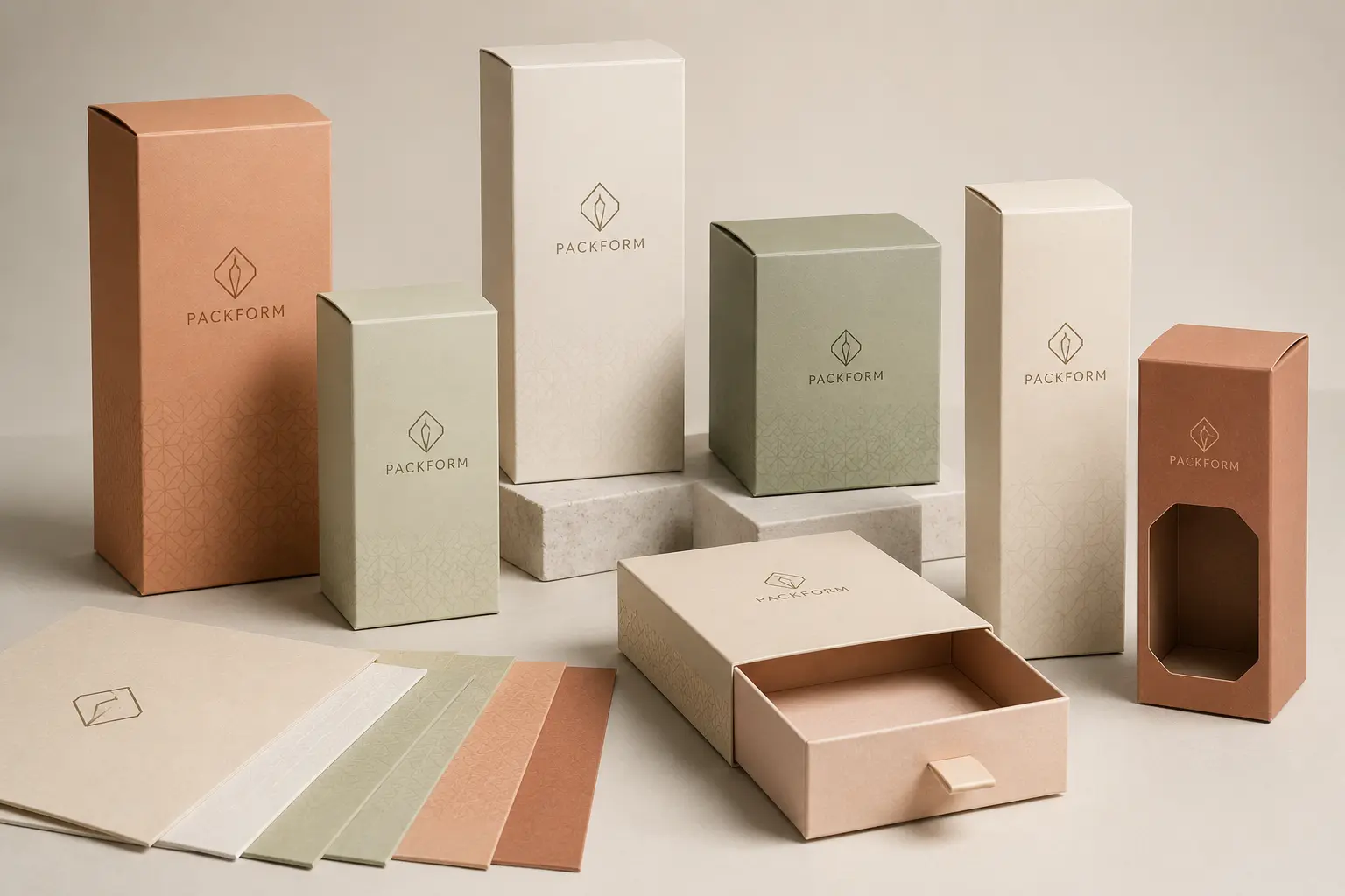 Paperboard greyboard corrugated board kraft paper and specialty paper samples