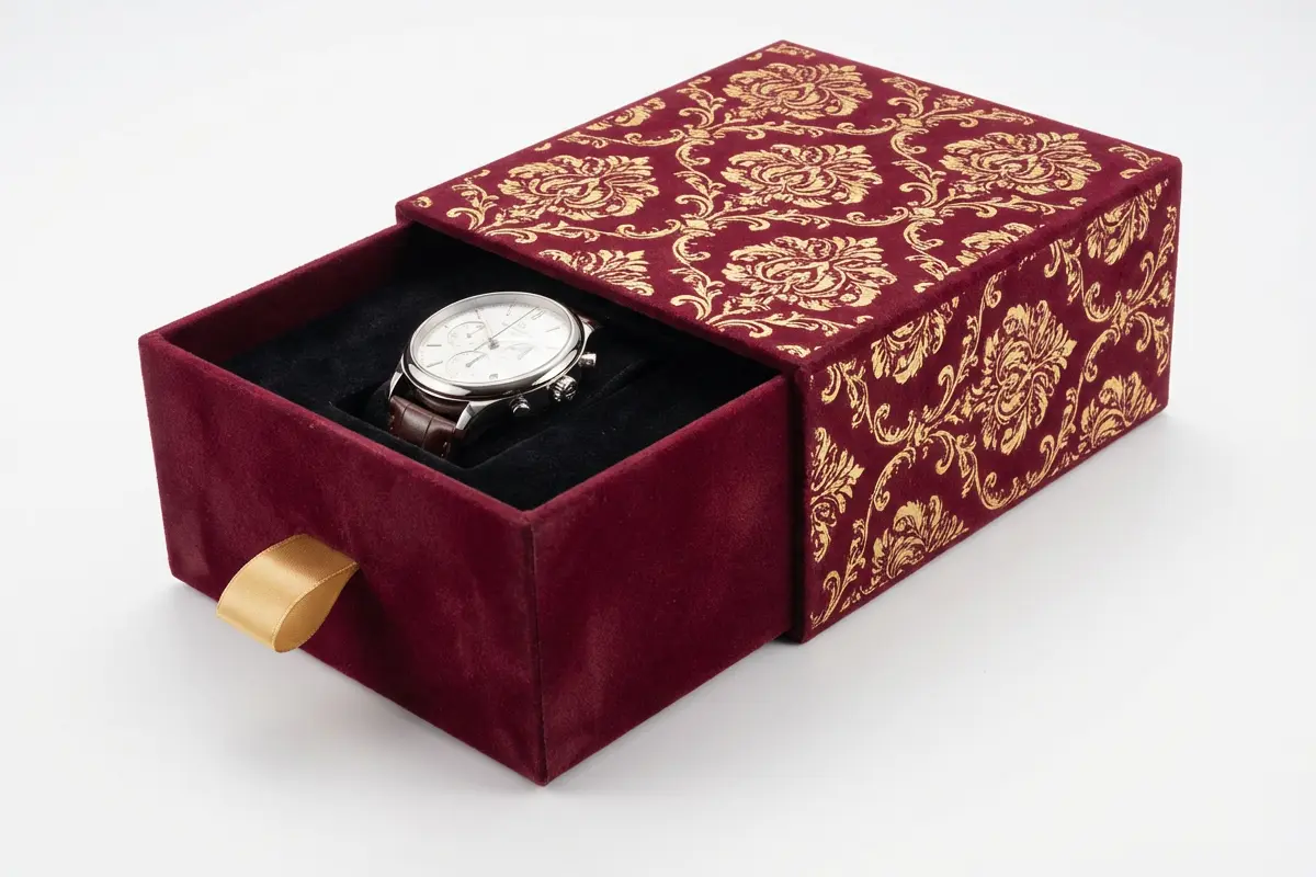 Custom drawer boxes for jewelry and beauty packaging