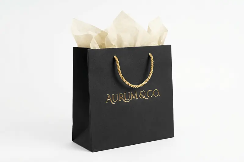 Custom paper bags and paper tubes for retail packaging