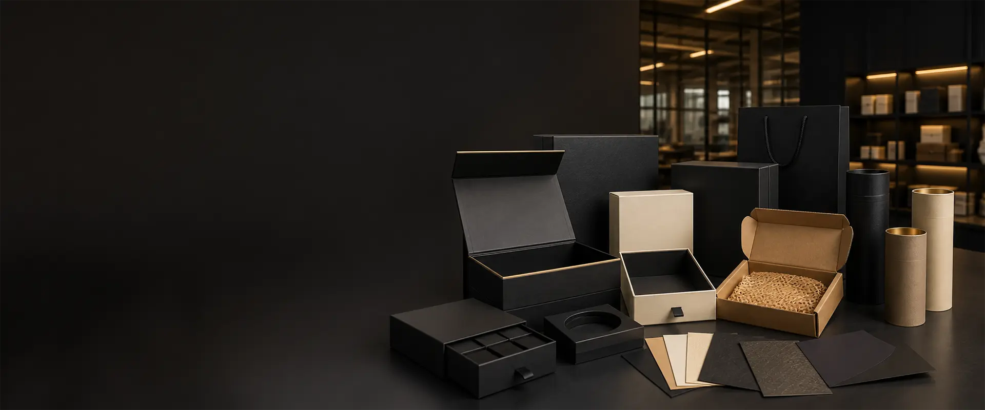 Custom packaging boxes manufacturer in China for rigid boxes and gift boxes