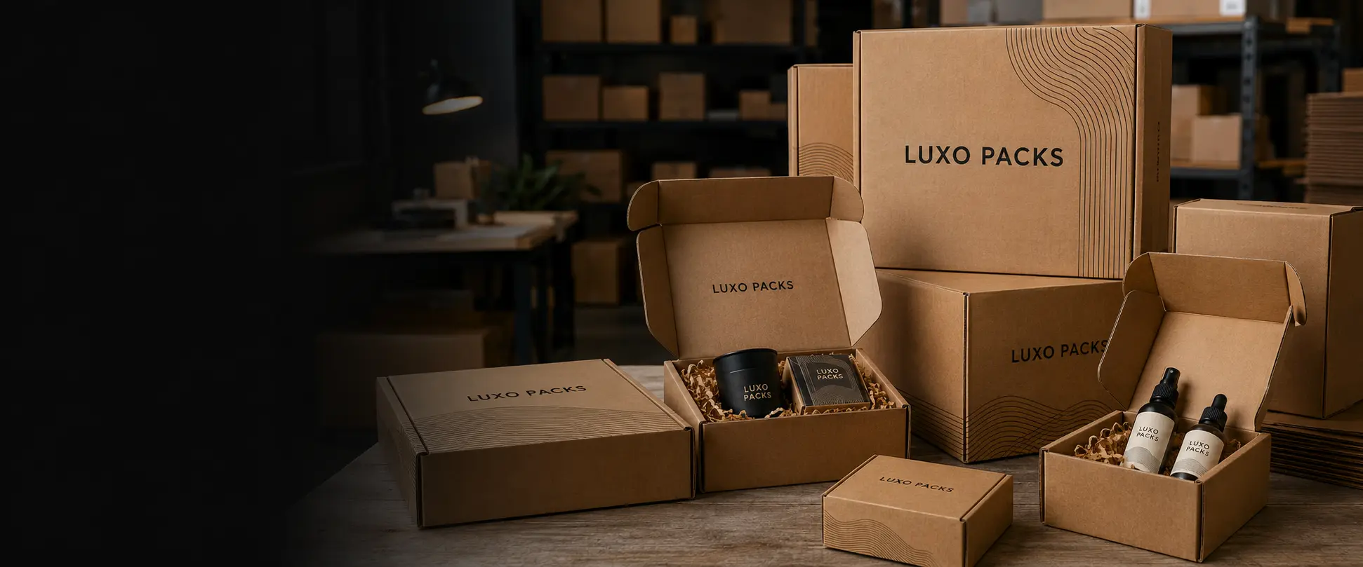 Custom corrugated boxes for product protection and shipping