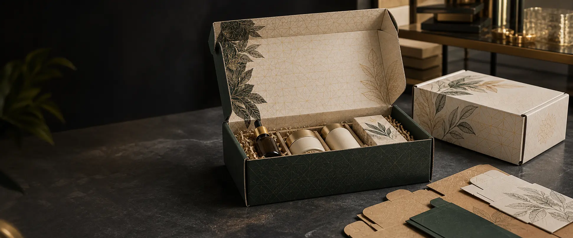 Custom mailer boxes for ecommerce shipping and unboxing