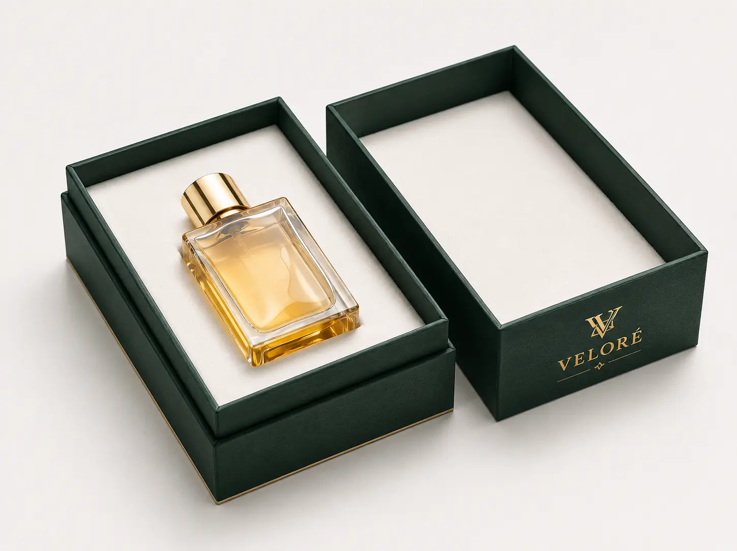 Luxury rigid lid-and-base setup box