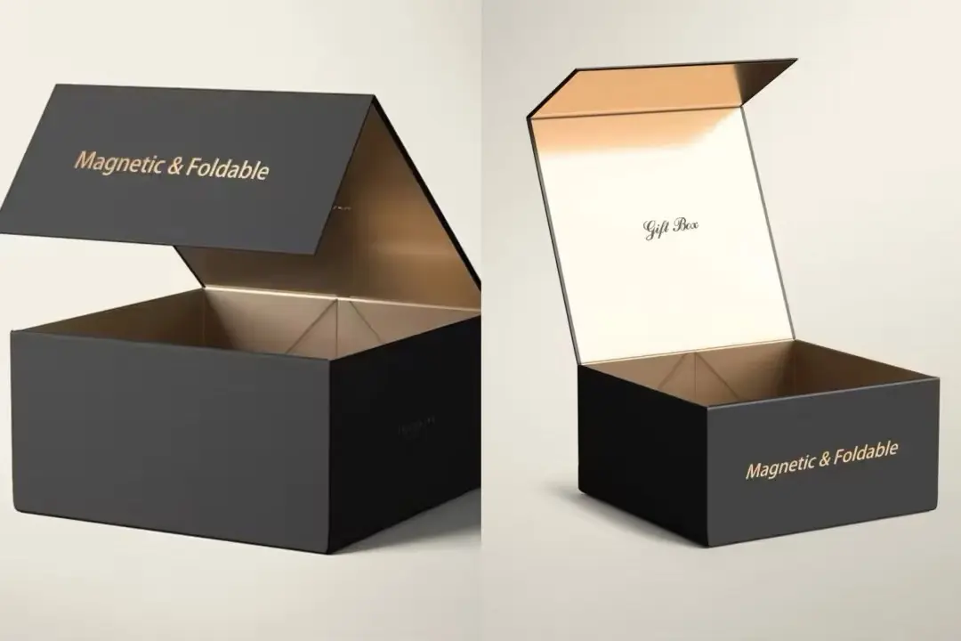 Corporate gift packaging solution with multi-item gift set