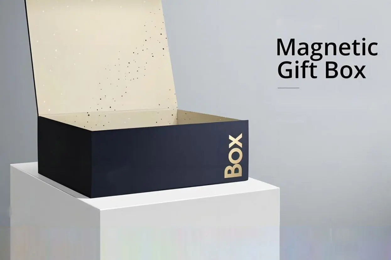 Beauty product set box with custom insert layout