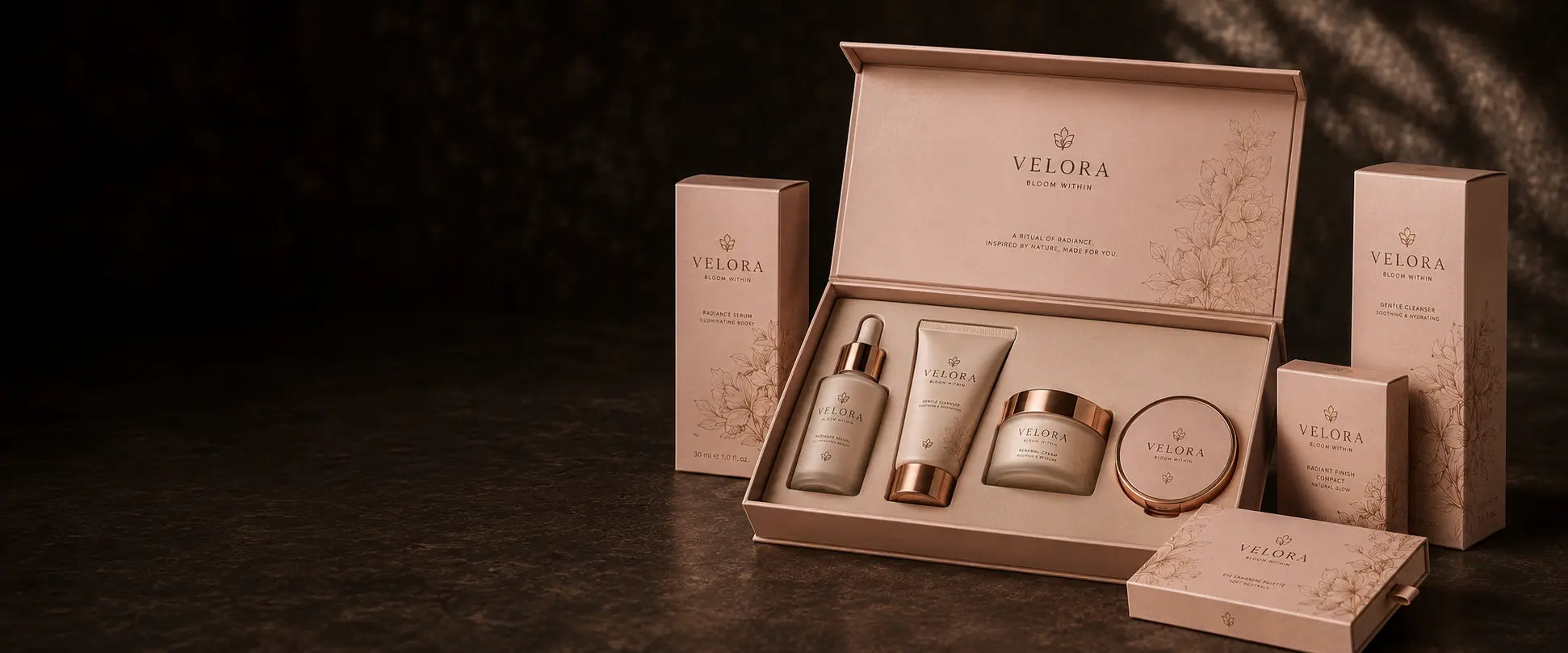 Custom cosmetic packaging boxes for beauty brands