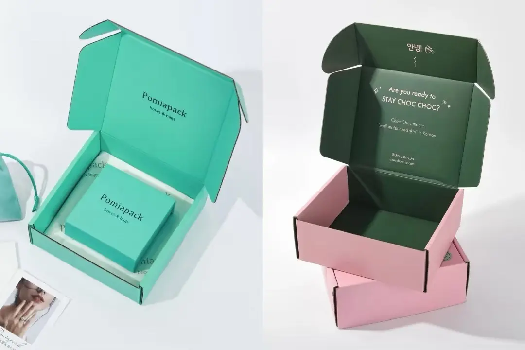 Luxury gift packaging solution with rigid box and specialty paper