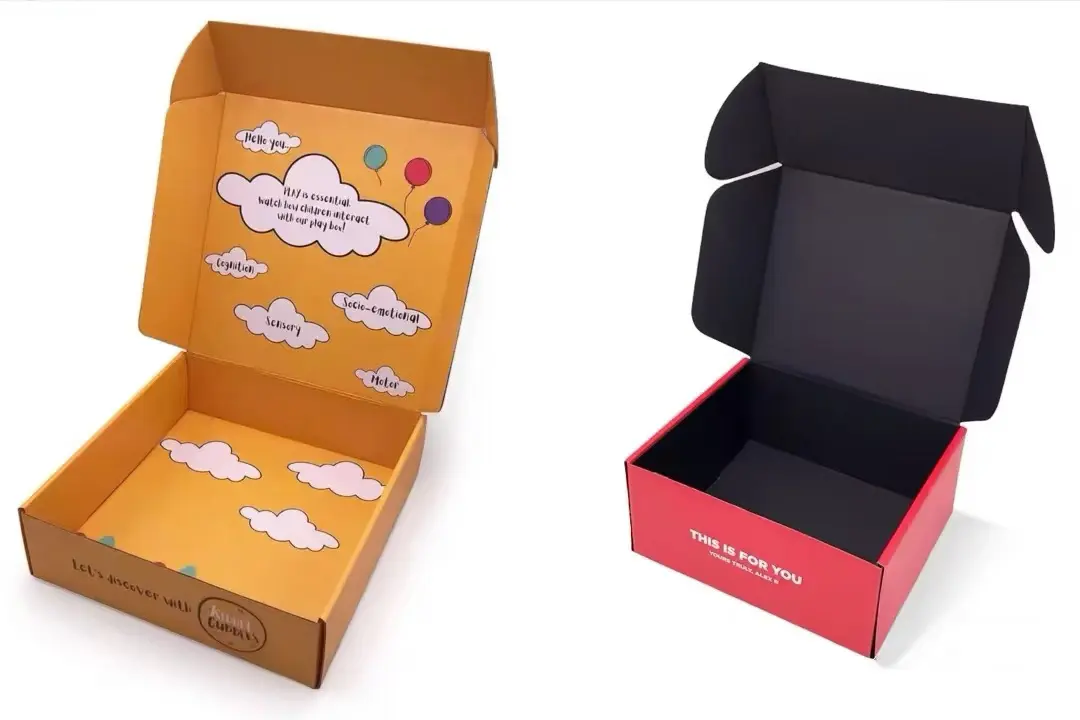 Custom rigid box for skincare set packaging